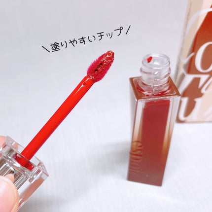 クチュールリップティントグレイズ/espoir/リップティントを使ったクチコミ(2枚目)