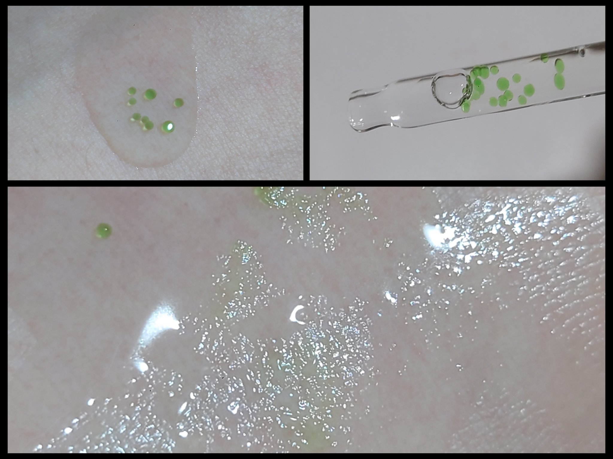 ドクダミテカカプセルカーミングドロップ/Abib /美容液を使ったクチコミ（2枚目）