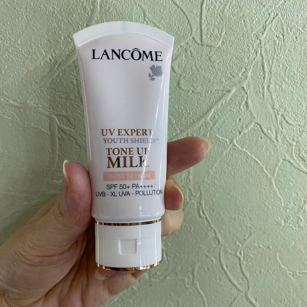 UV エクスペール トーン アップ ローズ/LANCOME/日焼け止め・UVケアを使ったクチコミ(1枚目)