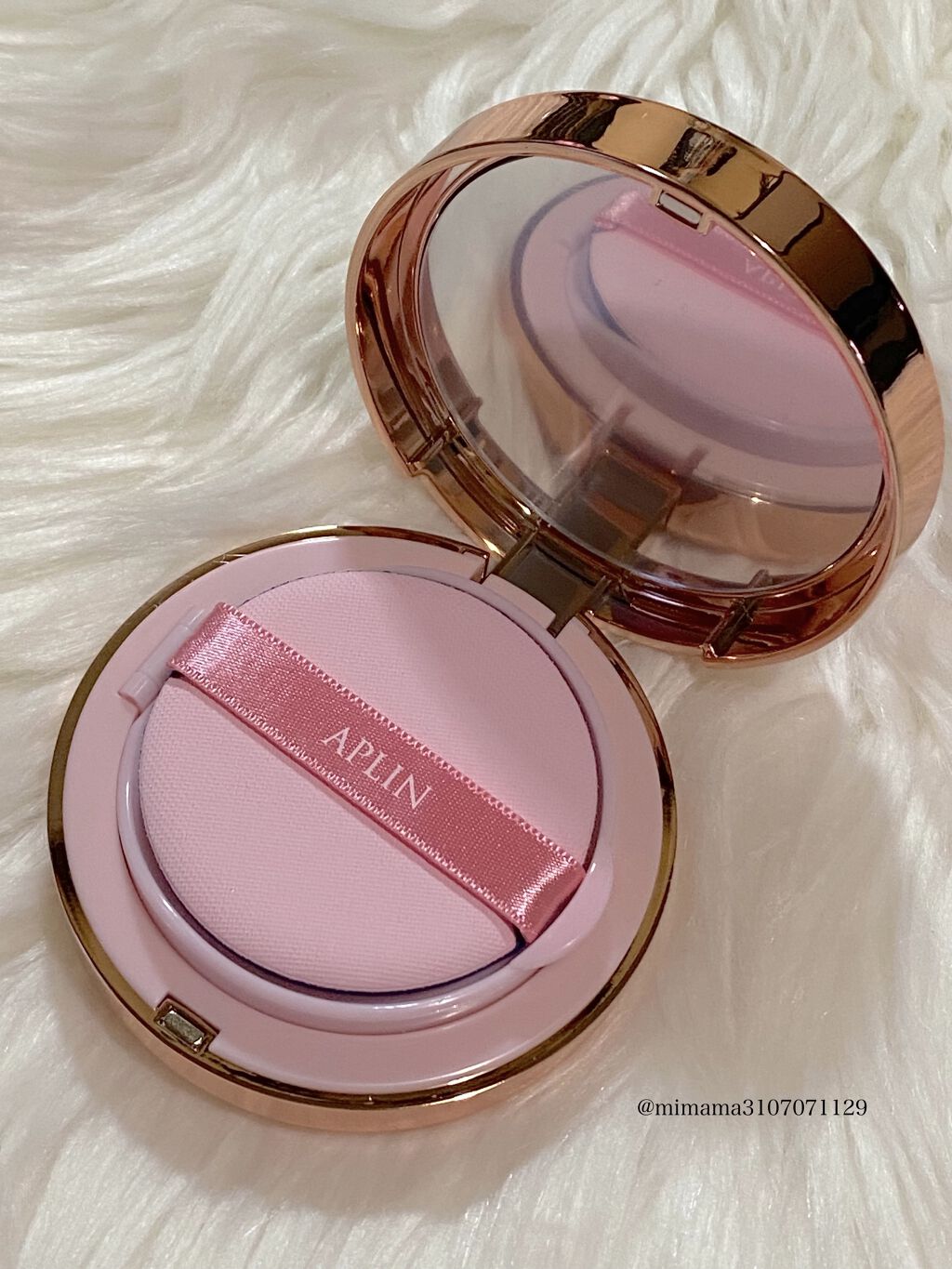 ピンクティーツリーカバークッション/APLIN/クッションファンデーションを使ったクチコミ（2枚目）