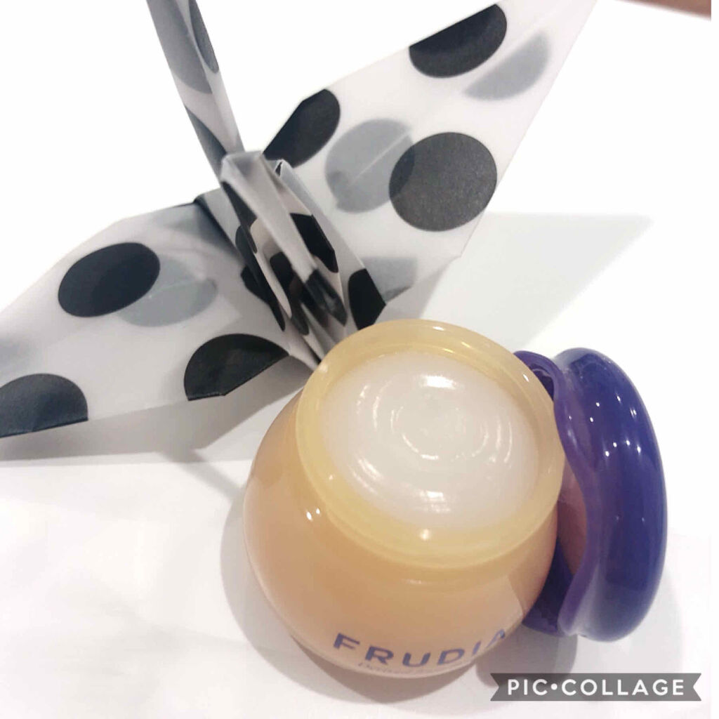 ブルーベリーハニーリップバーム/FRUDIA/リップバームを使ったクチコミ（3枚目）