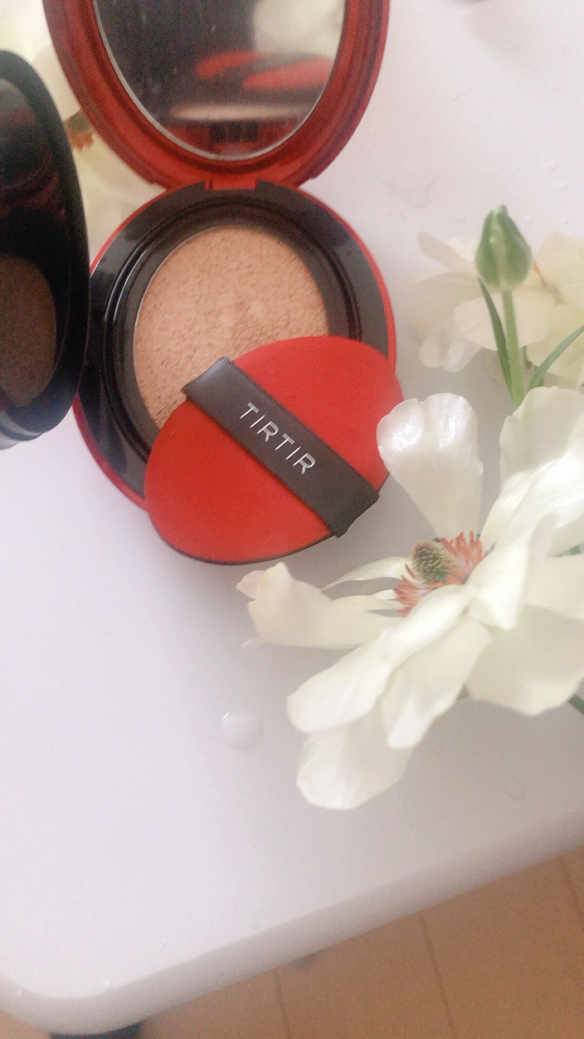 マスク フィット レッド クッション/TIRTIR(ティルティル)/クッションファンデーションを使ったクチコミ(4枚目)