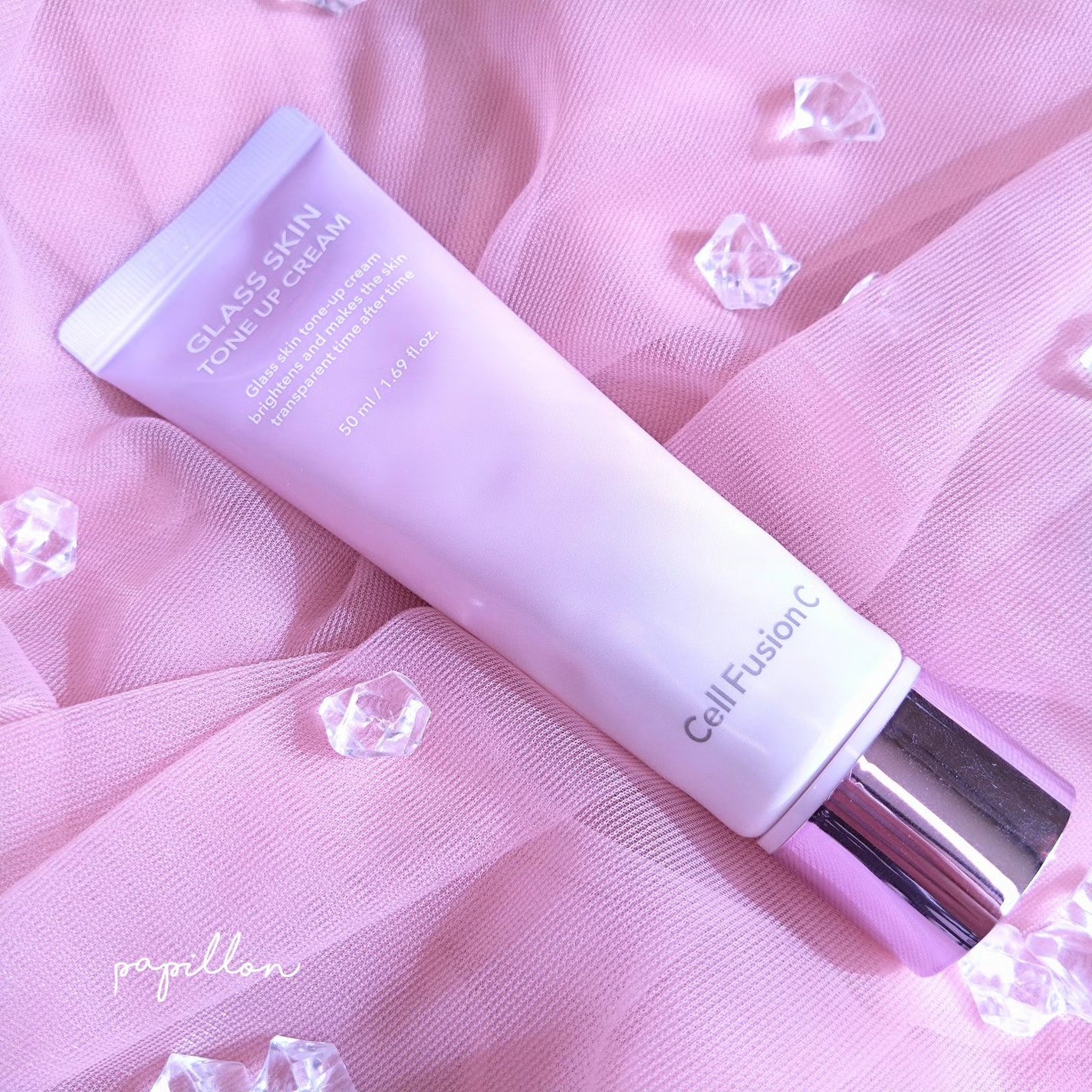 グラススキントーンアップクリーム 50ml/Cell Fusion C(セルフュージョンシー)/化粧下地を使ったクチコミ(2枚目)