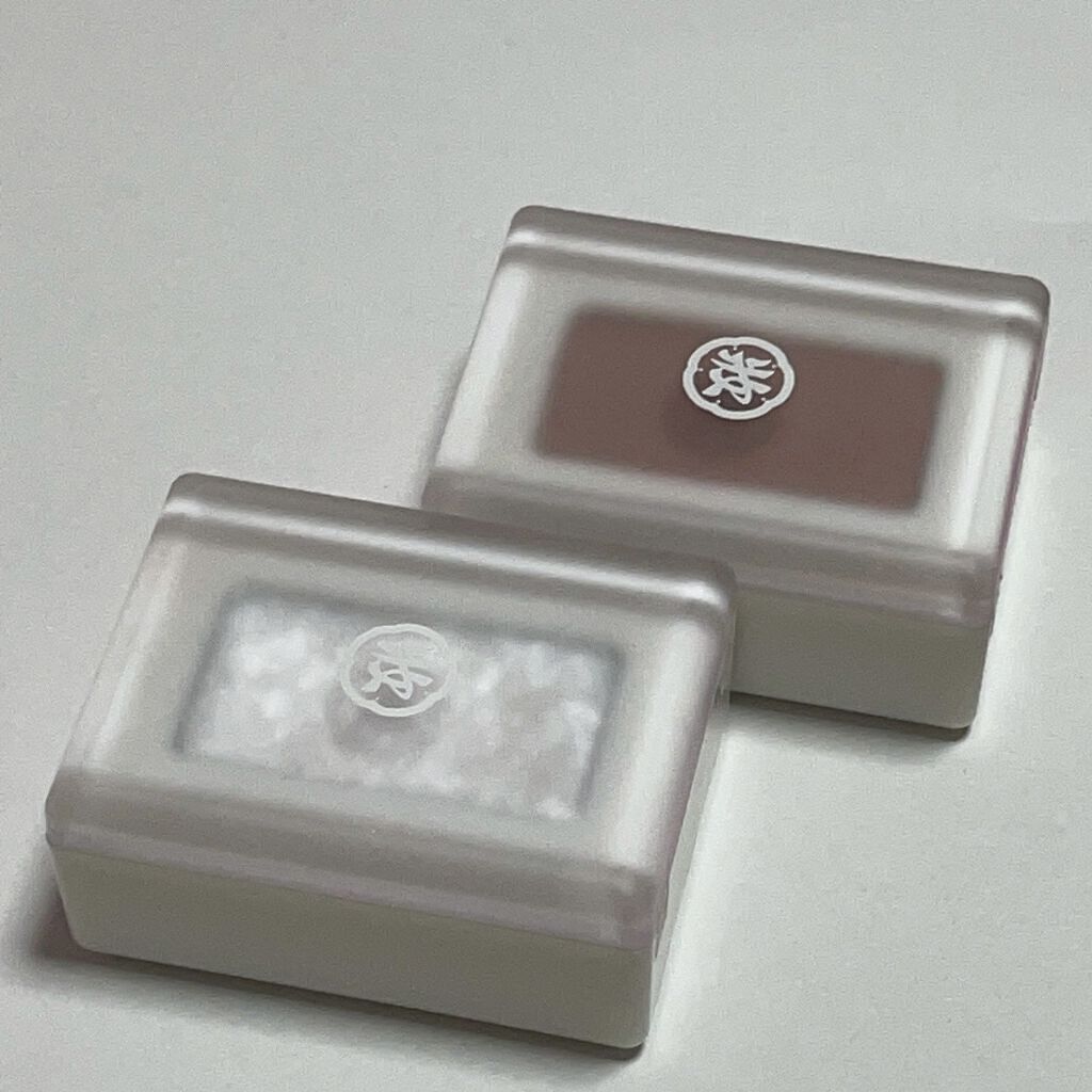 麻雀アイシャドウ 三筒【サンピン】ピーチビスク/和粧/単色アイシャドウを使ったクチコミ（2枚目）