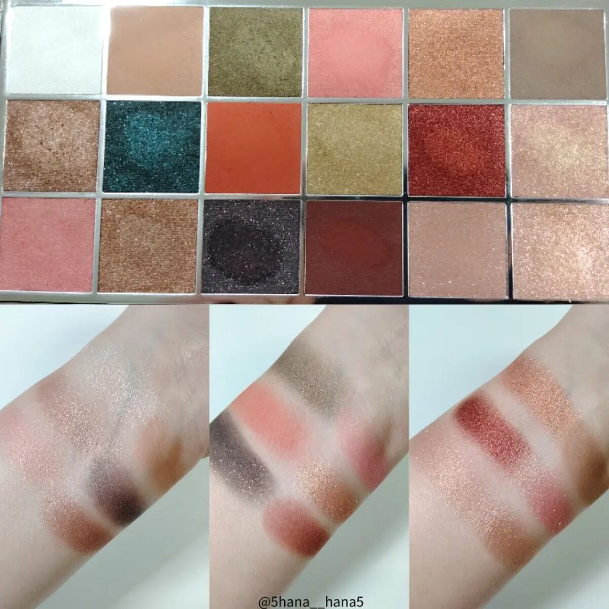 限定アイシャドウパレット】アイシャドウパレット フローラ カラハリ