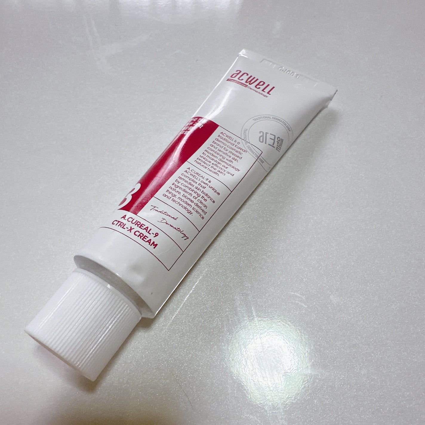 アキュリアルナインコントロールエックスクリーム/ACWELL/フェイスクリームを使ったクチコミ(2枚目)