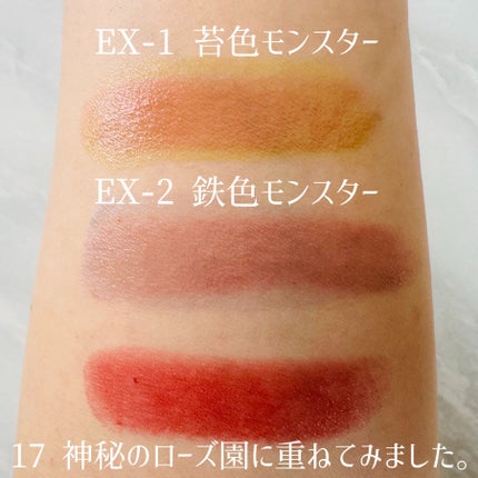 ケイト リップモンスターカラートナー/KATE/口紅を使ったクチコミ(4枚目)