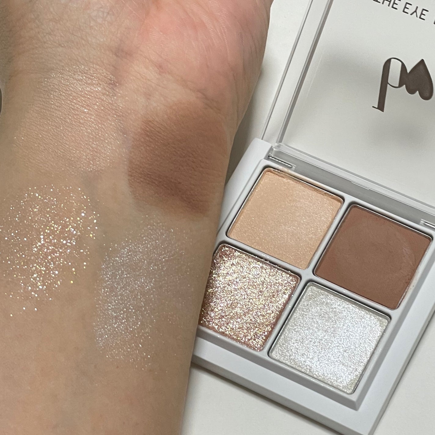 THE アイパレR/b idol/アイシャドウパレットを使ったクチコミ(3枚目)