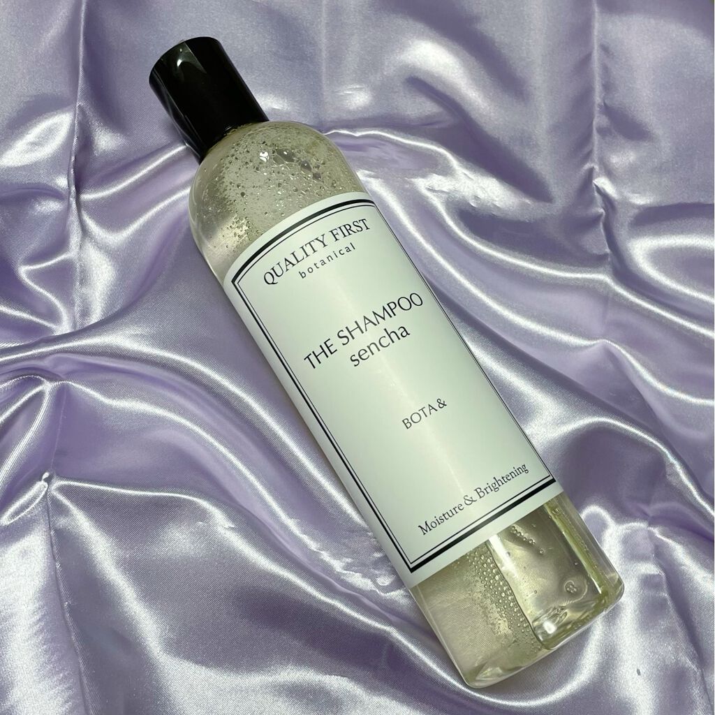 ボタアンド ザ シャンプー <sencha>/クオリティファースト/市販シャンプーを使ったクチコミ(1枚目)