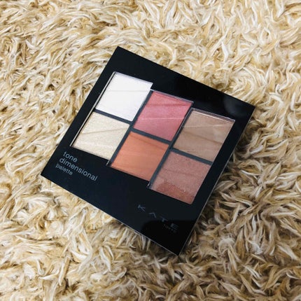 トーンディメンショナルパレット/KATE/メイクアップキットを使ったクチコミ(1枚目)