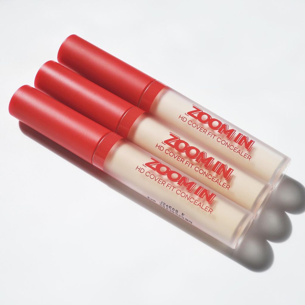 ズームインHDカバーフィットコンシーラー/BLACK ROUGE/リキッドコンシーラーを使ったクチコミ(4枚目)