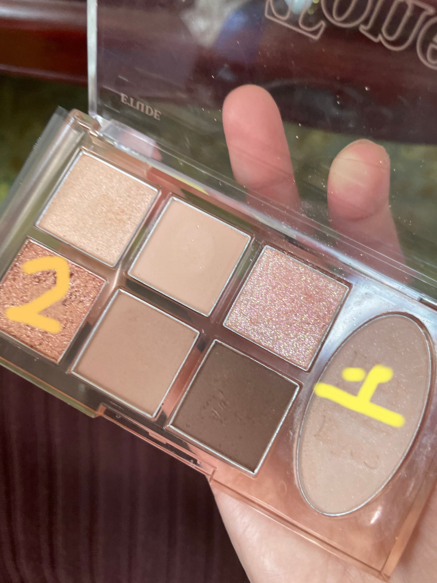 プレイトーンアイパレット/ETUDE/アイシャドウパレットを使ったクチコミ(2枚目)