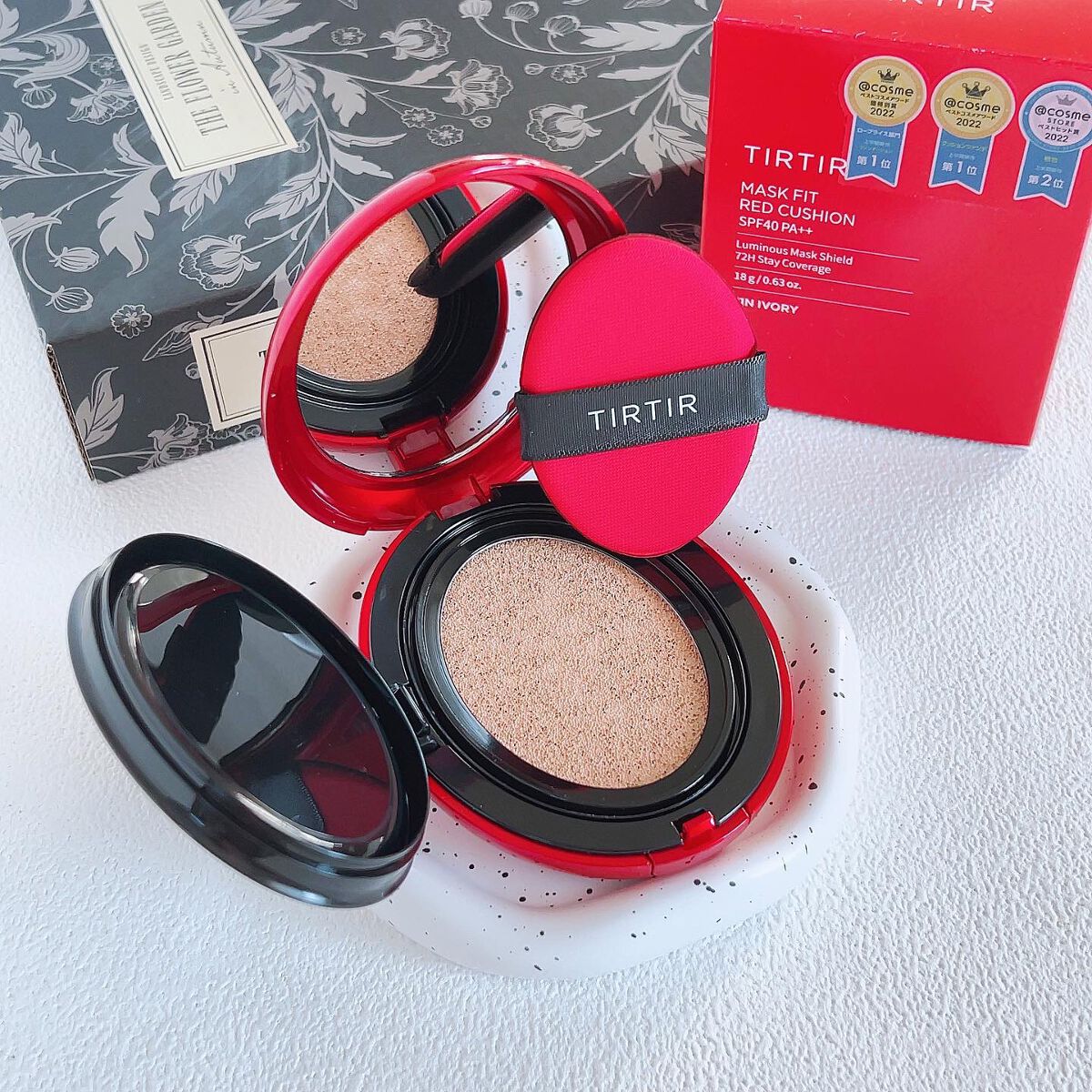 マスク フィット レッド クッション/TIRTIR(ティルティル)/クッションファンデーションを使ったクチコミ(1枚目)