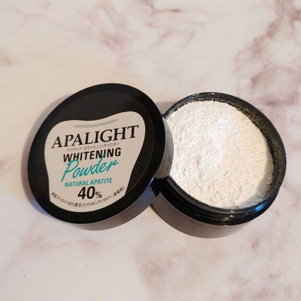 アパライト ホワイトニングパウダー/ブレーンコスモス/歯磨き粉を使ったクチコミ(2枚目)