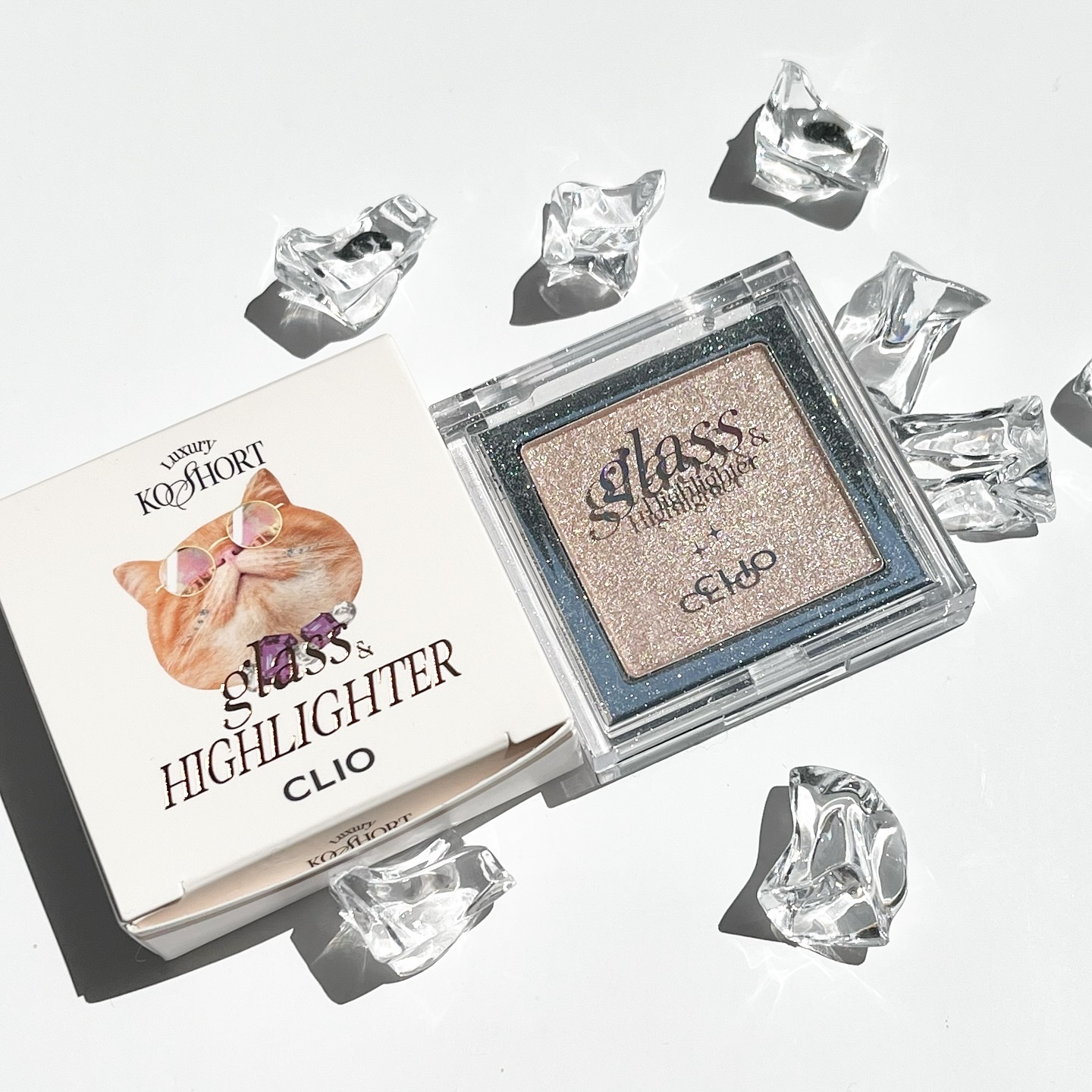 グラス アンド ハイライター 02 SMOOTH DOUGH/CLIO/ハイライト・シェーディングを使ったクチコミ（1枚目）