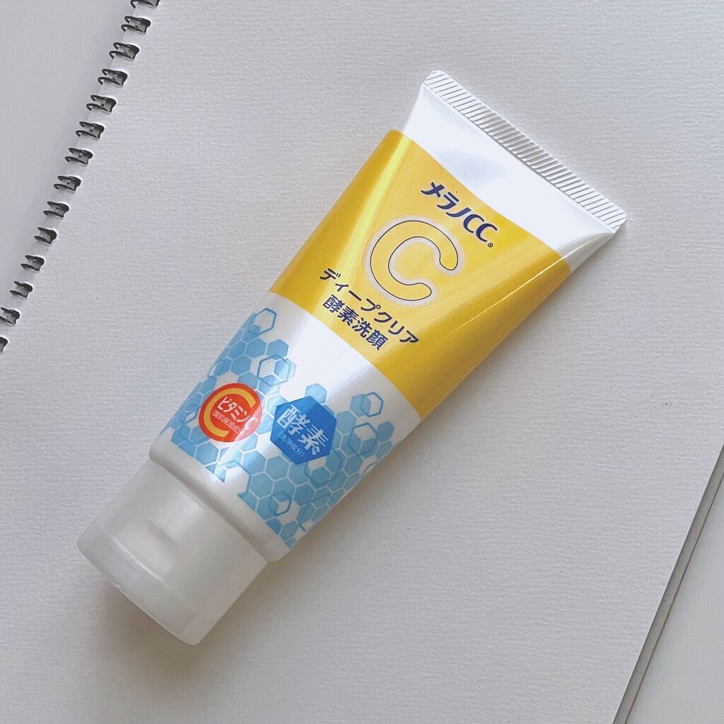 ディープクリア酵素洗顔	/メラノCC/洗顔フォームを使ったクチコミ（1枚目）