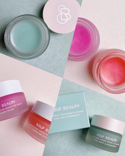 ユニコーングッドナイトリップマスク カカドゥプラム/SELF BEAUTY/リップマスクを使ったクチコミ(5枚目)