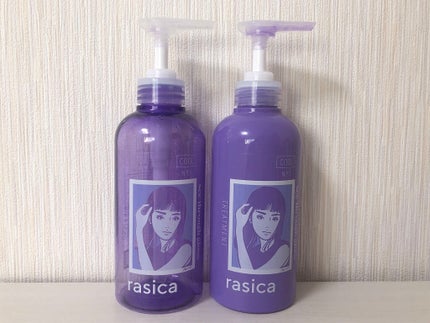 シースルーグロスシャンプー/トリートメント/rasica/市販シャンプーを使ったクチコミ(1枚目)