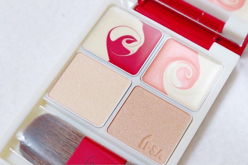 デザイニング フェイスカラーパレット/IPSA/プレストパウダーを使ったクチコミ(2枚目)