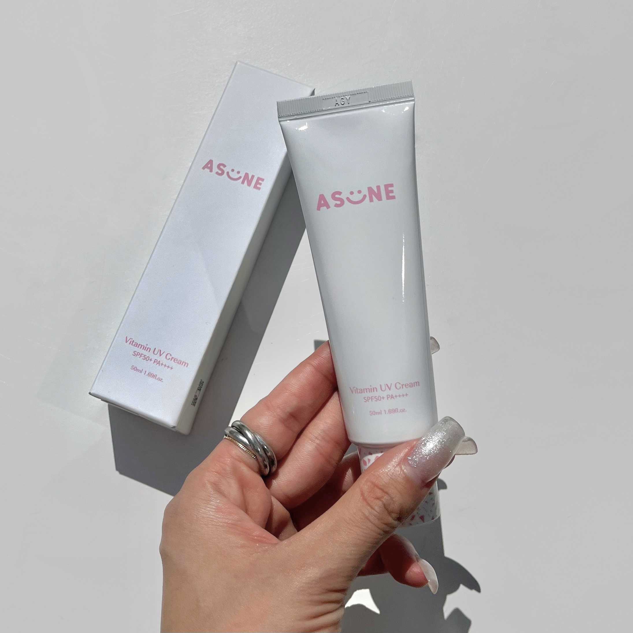 ビタミン UVクリーム/ASUNE /日焼け止めクリームを使ったクチコミ（1枚目）