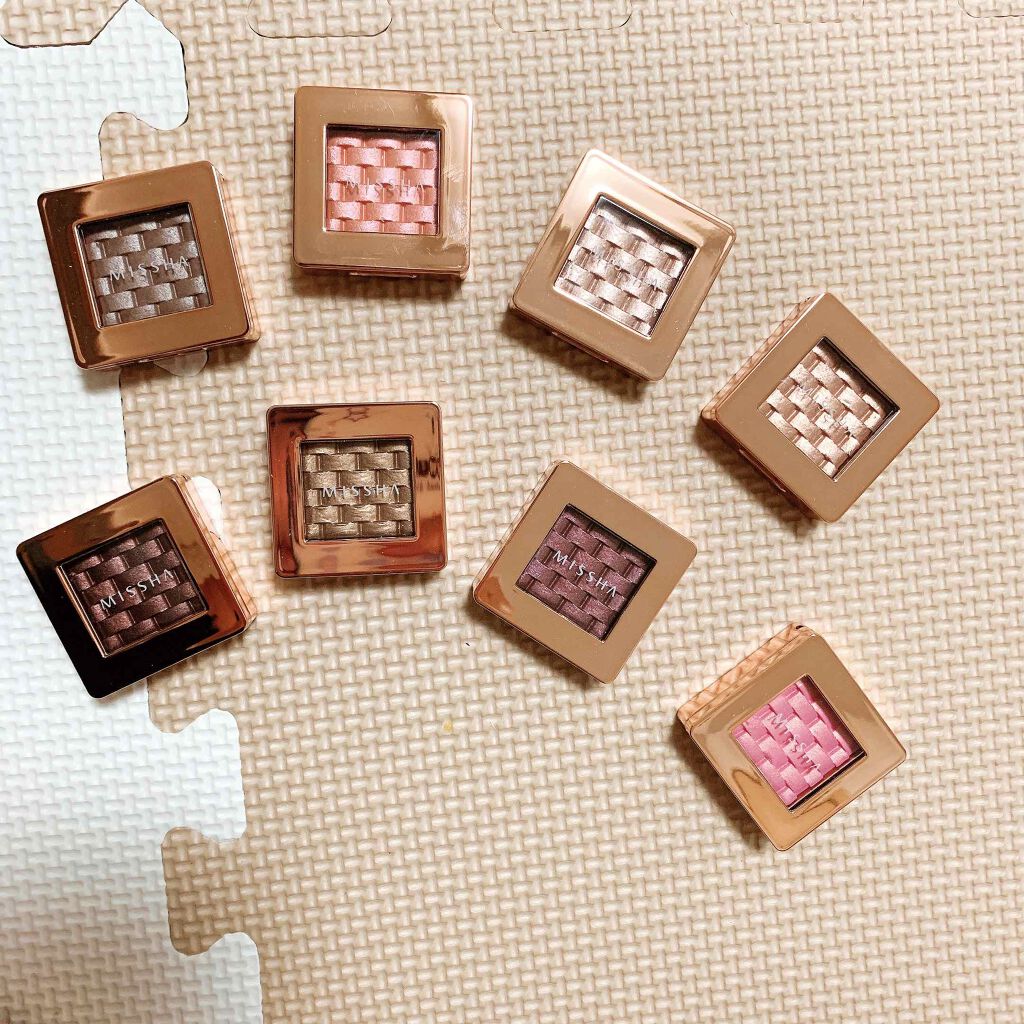 モダンアイシャドウ イタルプリズム/MISSHA/単色アイシャドウを使ったクチコミ（3枚目）