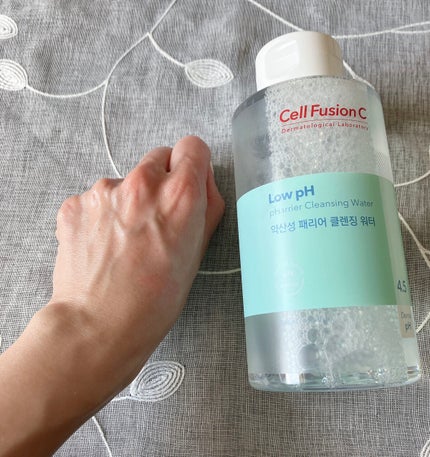 Low pH pHarrier Cleansing Water/Cell Fusion C(セルフュージョンシー)/クレンジングウォーターを使ったクチコミ(2枚目)