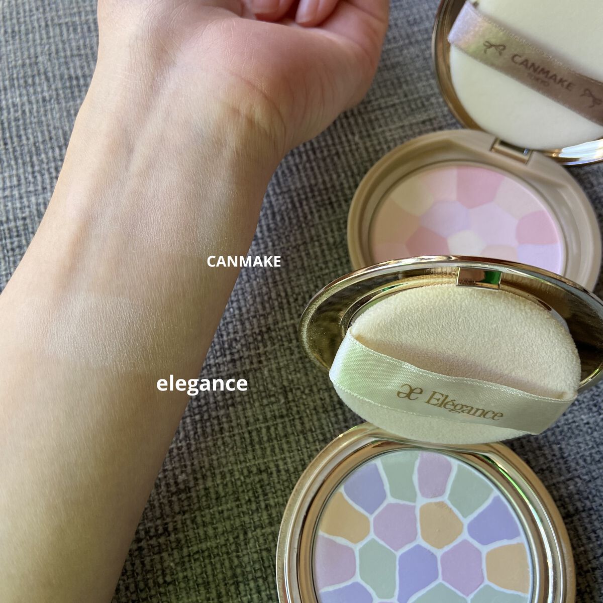あなたはどっち派？Elégance・キャンメイクのプレストパウダーを徹底
