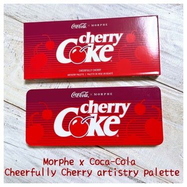 Morphe x Coca-Cola Cheerfully Cherry artistry palette/Morphe/アイシャドウパレットを使ったクチコミ（1枚目）