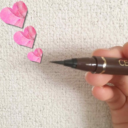 極細 アイライナーR/CEZANNE/リキッドアイライナーを使ったクチコミ(2枚目)