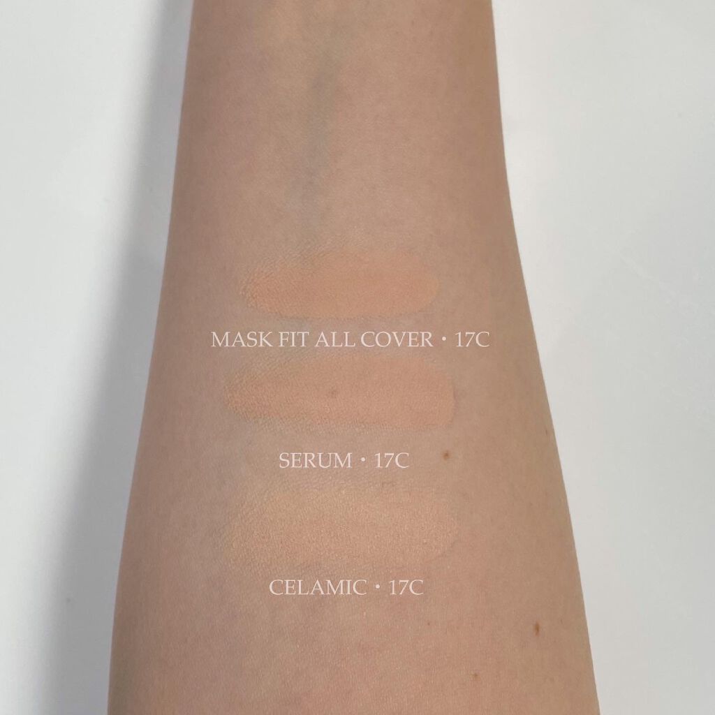 マスクフィットオールカバークッション/TIRTIR(ティルティル)/クッションファンデーションを使ったクチコミ(6枚目)