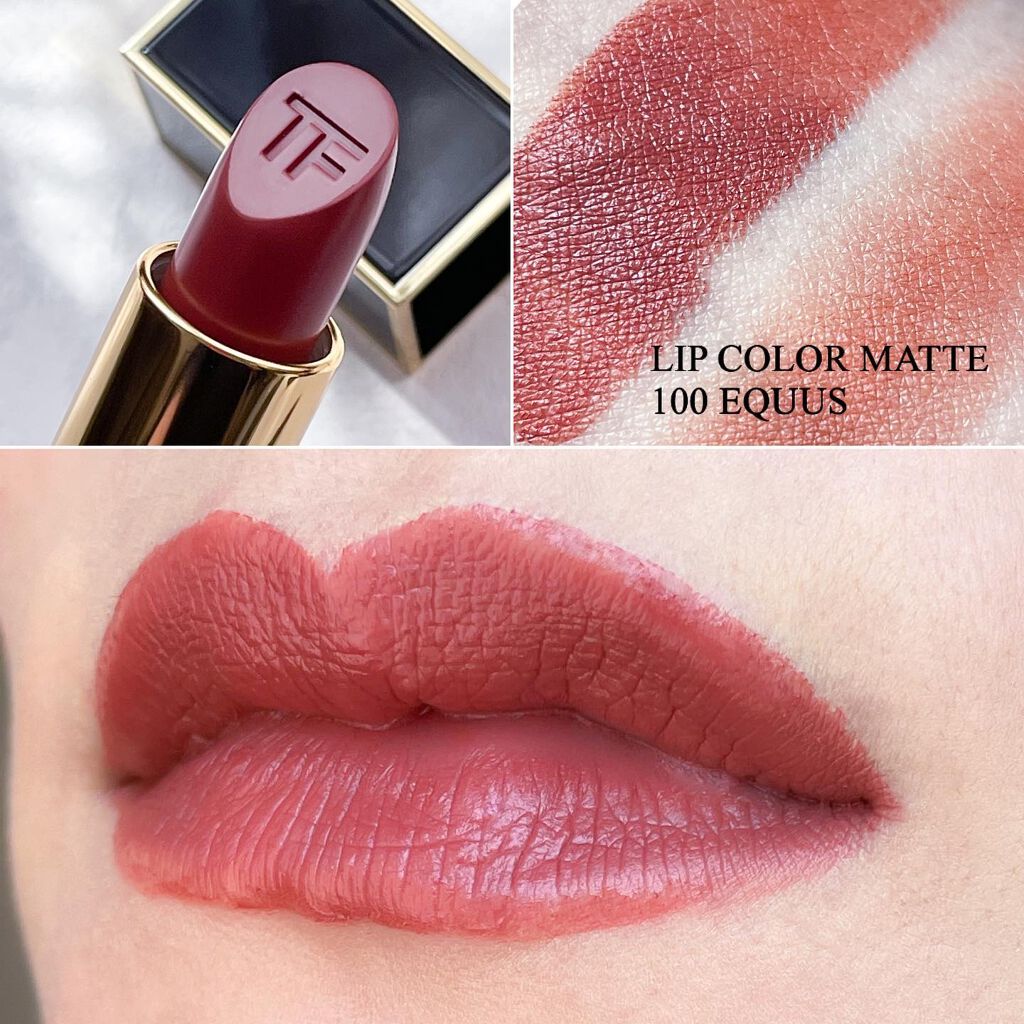 リップ カラー マット/TOM FORD BEAUTY/口紅を使ったクチコミ(3枚目)