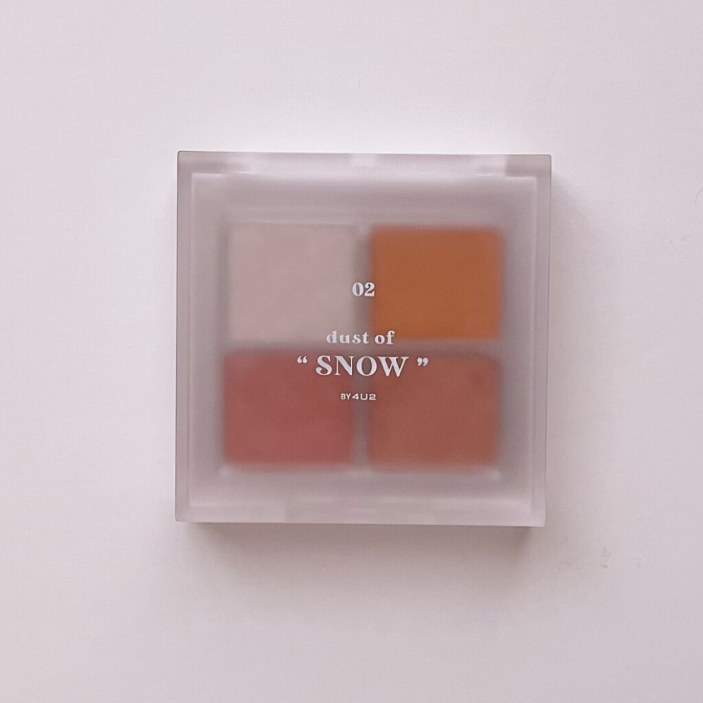 アイシャドウパレット/4U2/アイシャドウパレットを使ったクチコミ(1枚目)