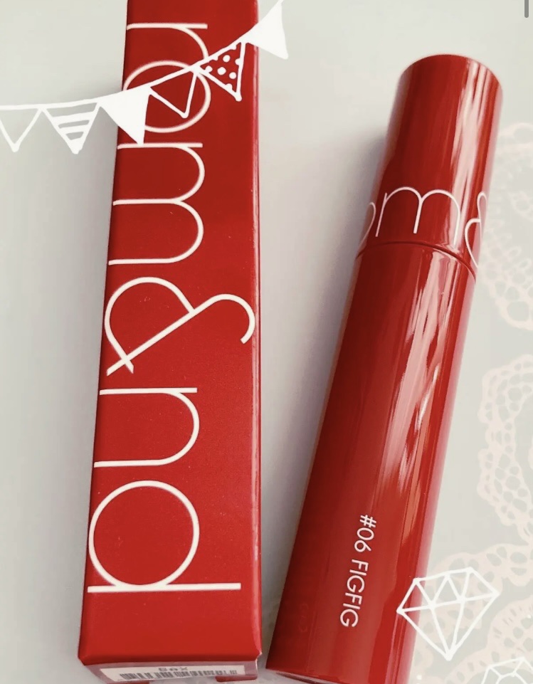 ジューシーラスティングティント/rom&nd/リップティントを使ったクチコミ（1枚目）