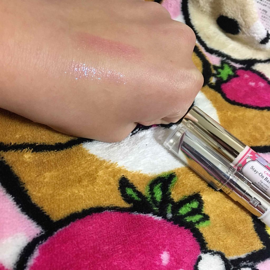 ステイオンバームルージュ/キャンメイク/口紅を使ったクチコミ(2枚目)