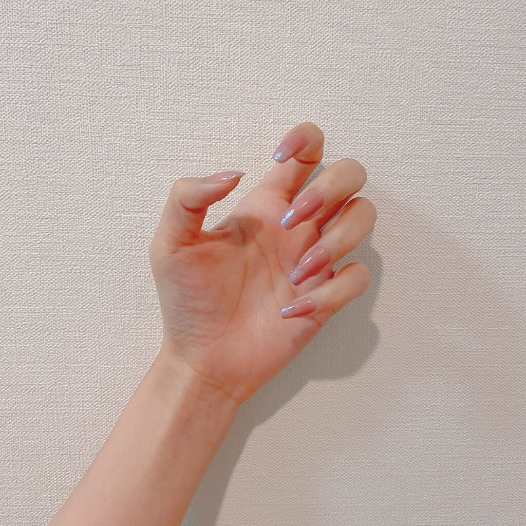 カラーベースコート ゼロ/uka/オールインワンネイルを使ったクチコミ（1枚目）