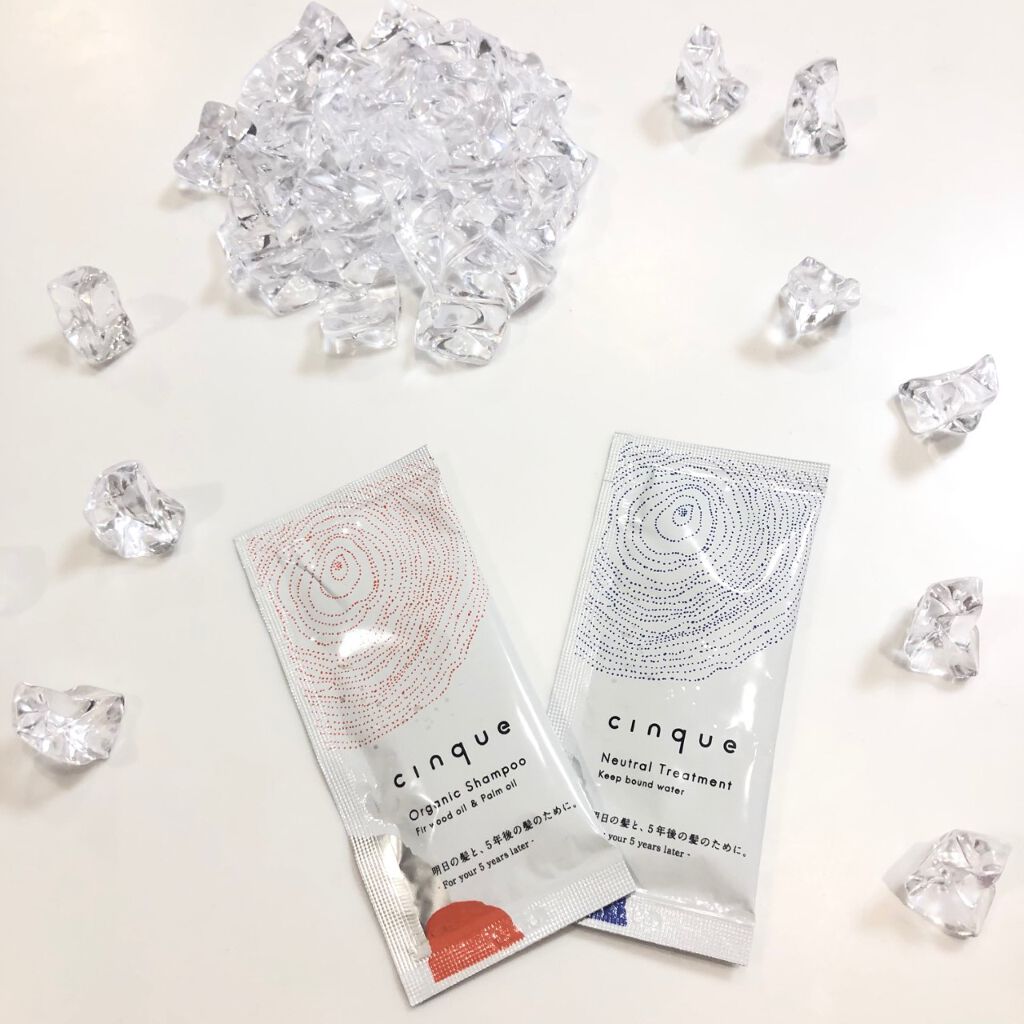 サンクオーガニックシャンプー/ニュートラルトリートメント/cinque/市販シャンプーを使ったクチコミ（1枚目）