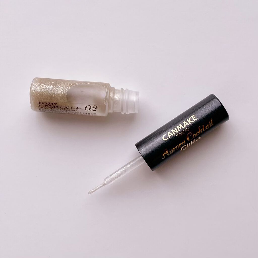 オーロラカクテルグリッター/キャンメイク/アイシャドウを使ったクチコミ(3枚目)