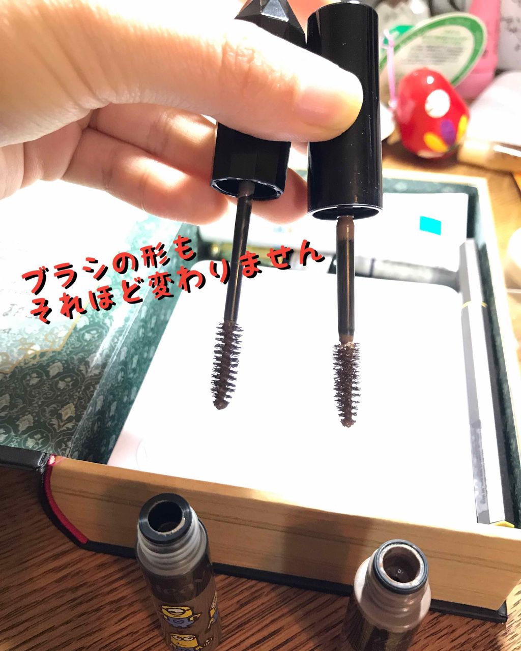 リシェ カラーリング アイブロウマスカラ/Visée/眉マスカラを使ったクチコミ（2枚目）