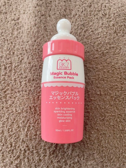 マジックバブルエッセンスパック(ピンク) /BAKER7/洗い流すパック・マスクを使ったクチコミ(6枚目)