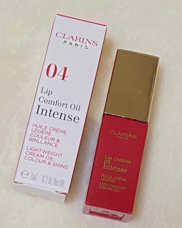 コンフォート リップオイル インテンス/CLARINS/リップグロスを使ったクチコミ（1枚目）