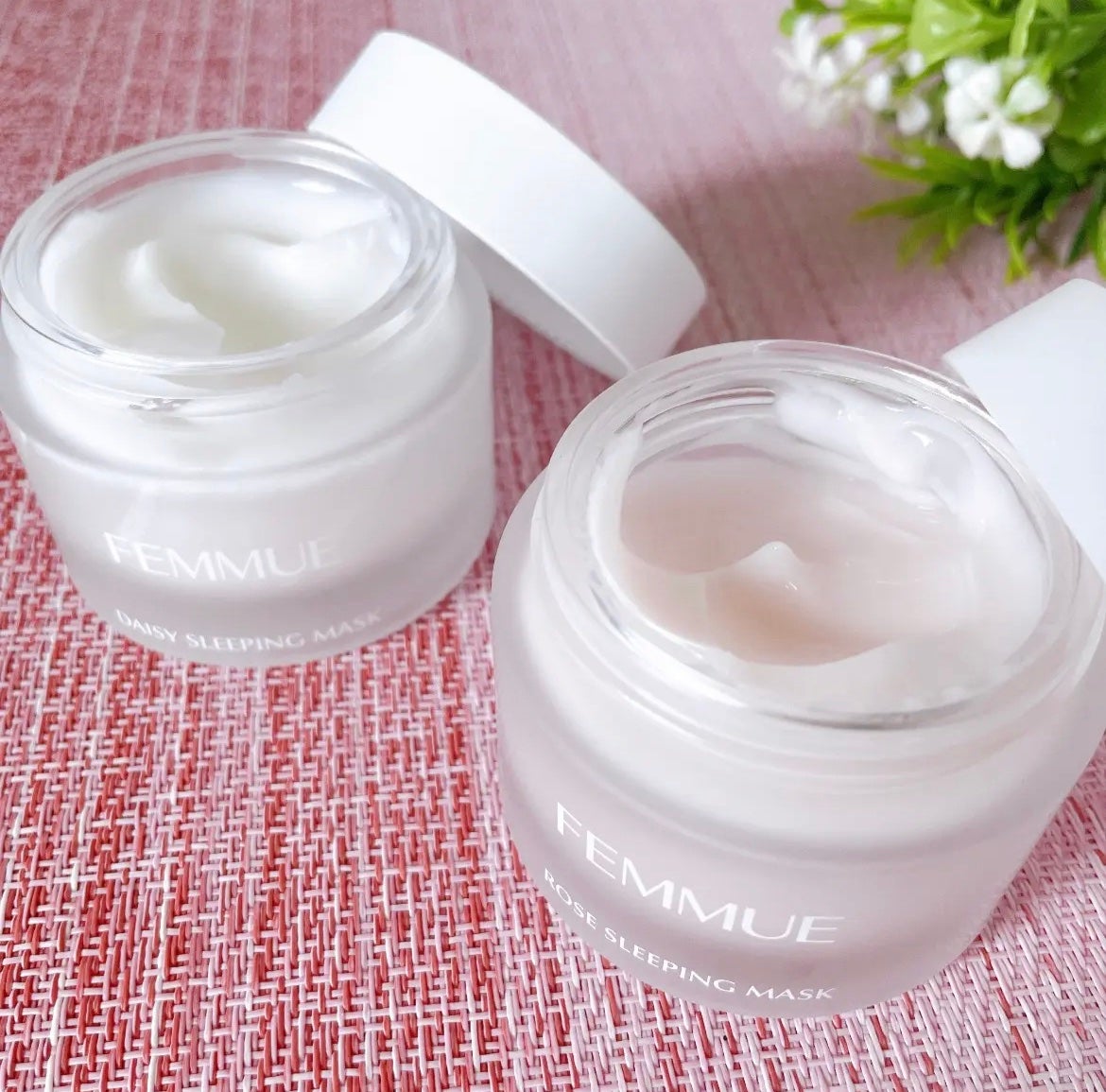 ローズウォーター スリーピングマスク/FEMMUE/フェイスクリームを使ったクチコミ(3枚目)