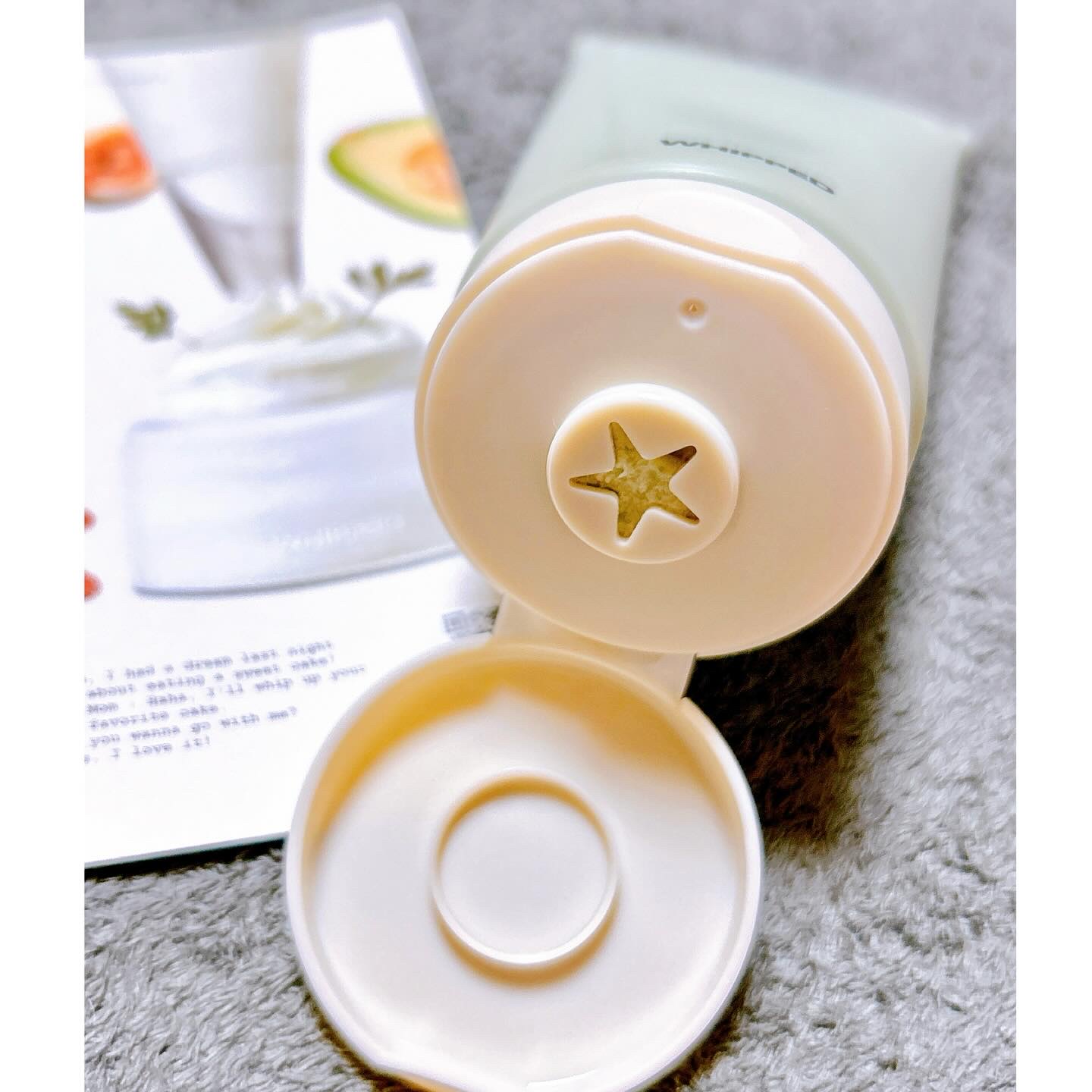 ヴィーガンパッククレンザーチューブ/WHIPPED/洗顔フォームを使ったクチコミ（3枚目）