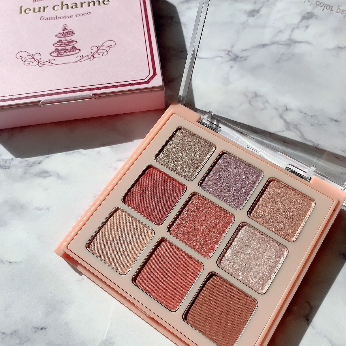 マテリアルカラーパレット/leur charme/アイシャドウパレットを使ったクチコミ(2枚目)