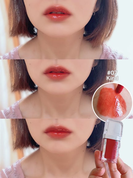 フローウェーブティント/COSNORI/リップティントを使ったクチコミ(8枚目)