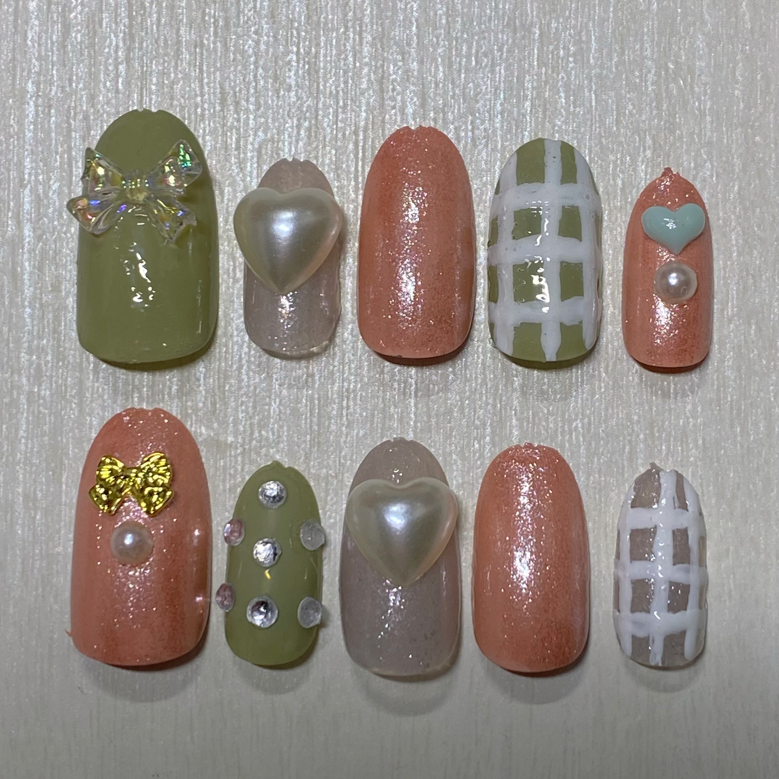 ネイルパーツ/セリア/ネイルチップ・パーツを使ったクチコミ（2枚目）