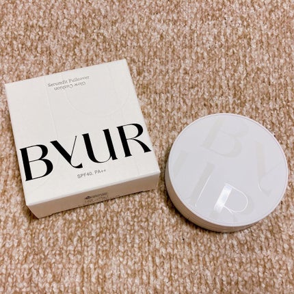 セラムフィット フルカバー グロークッション 21 ナチュラルベージュ/ByUR/クッションファンデーションを使ったクチコミ(2枚目)