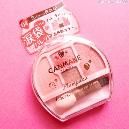 プランぷくコーデアイズ/キャンメイク/パウダーアイシャドウを使ったクチコミ(5枚目)