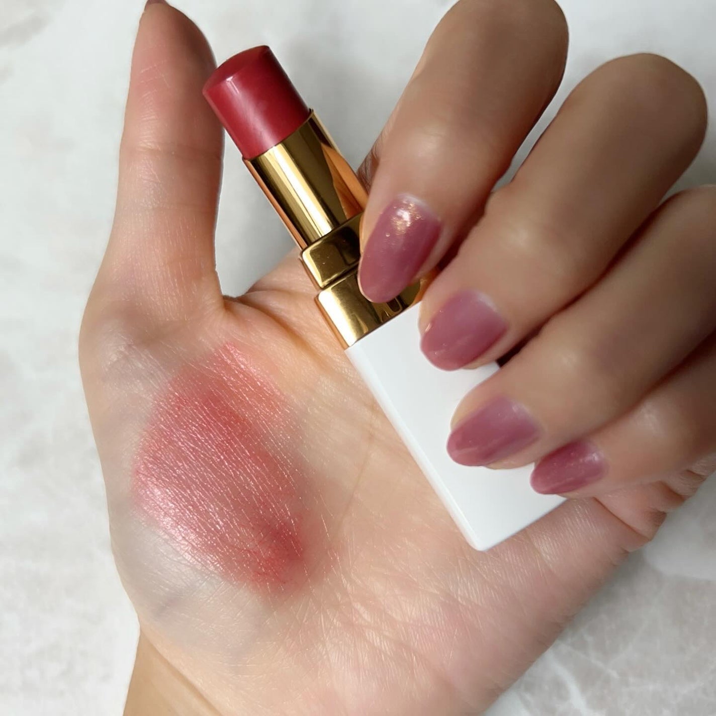 シャネル ルージュ ココ ボーム/CHANEL/口紅を使ったクチコミ(6枚目)