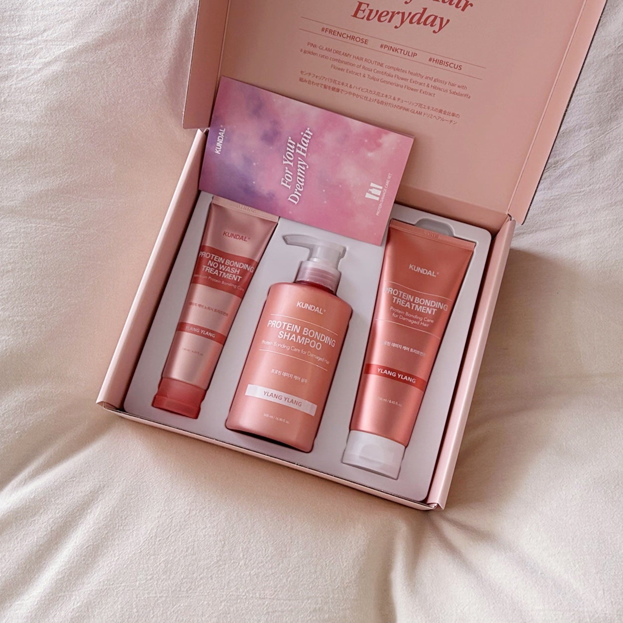 クンダル ダメージケア シャンプー/トリートメント/KUNDAL/市販シャンプーを使ったクチコミ(4枚目)