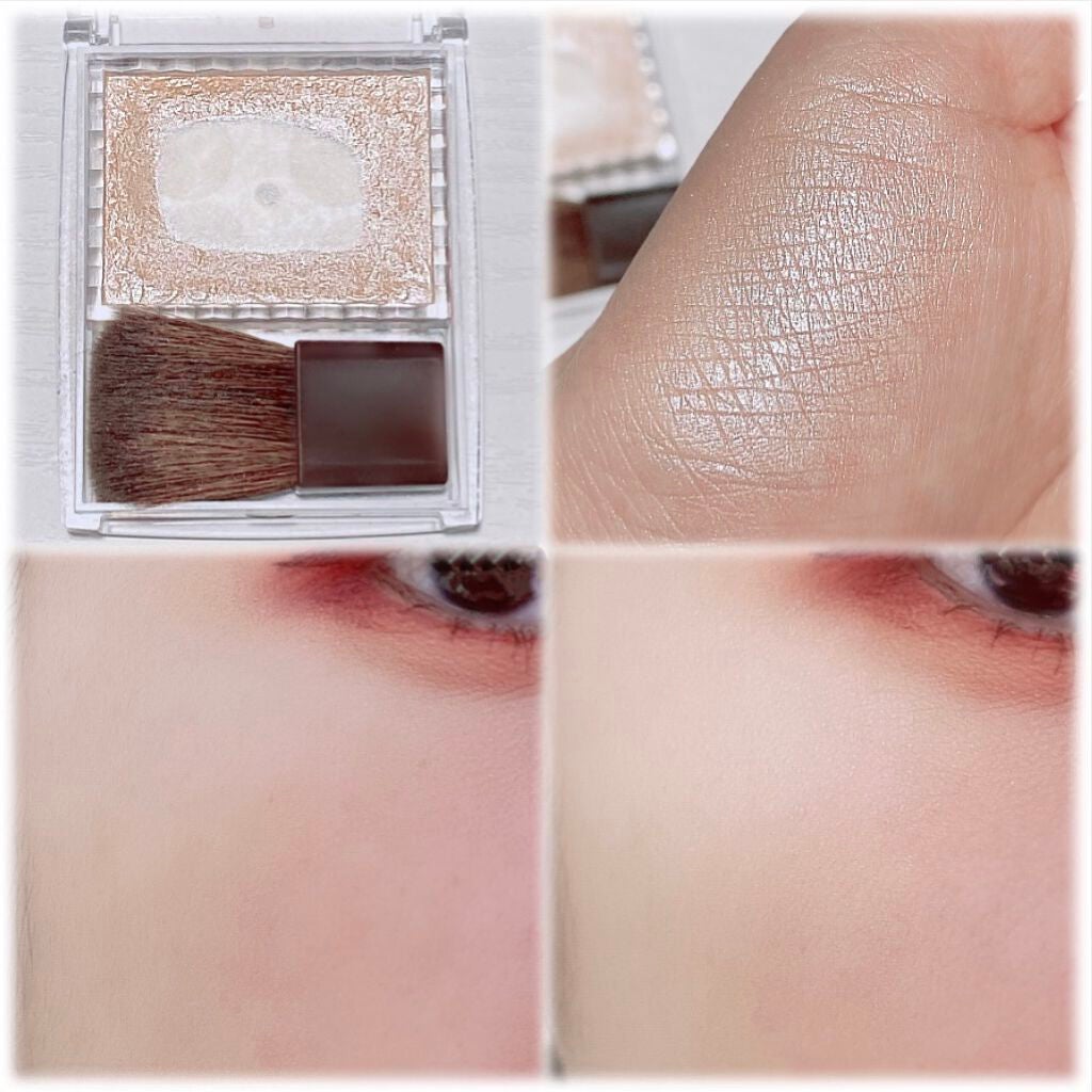 パールグロウハイライト/CEZANNE/パウダーハイライトを使ったクチコミ(3枚目)